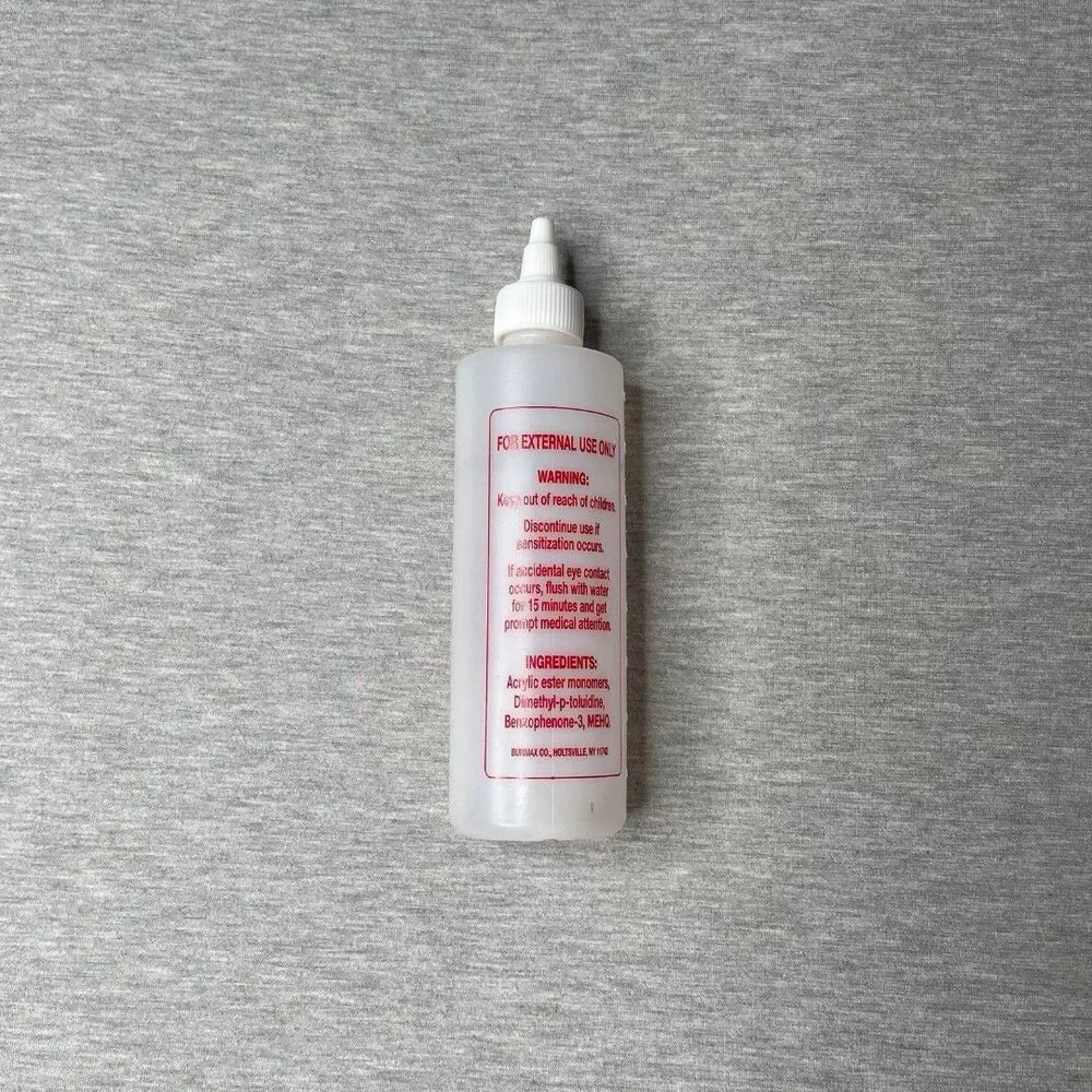 Empty 8 Oz. Liquid Acrylic Nail Monomer Twist Top Bottle